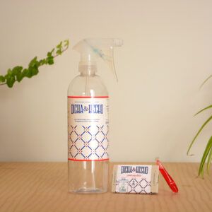 Limpiabaños ecológico: Spray reutilizable y 2 recargas